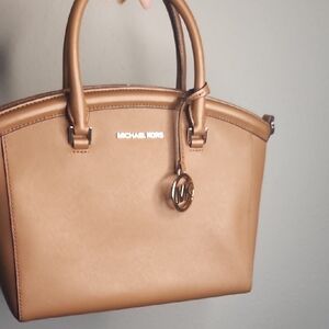 Michael Kors Brown Satchel Bag